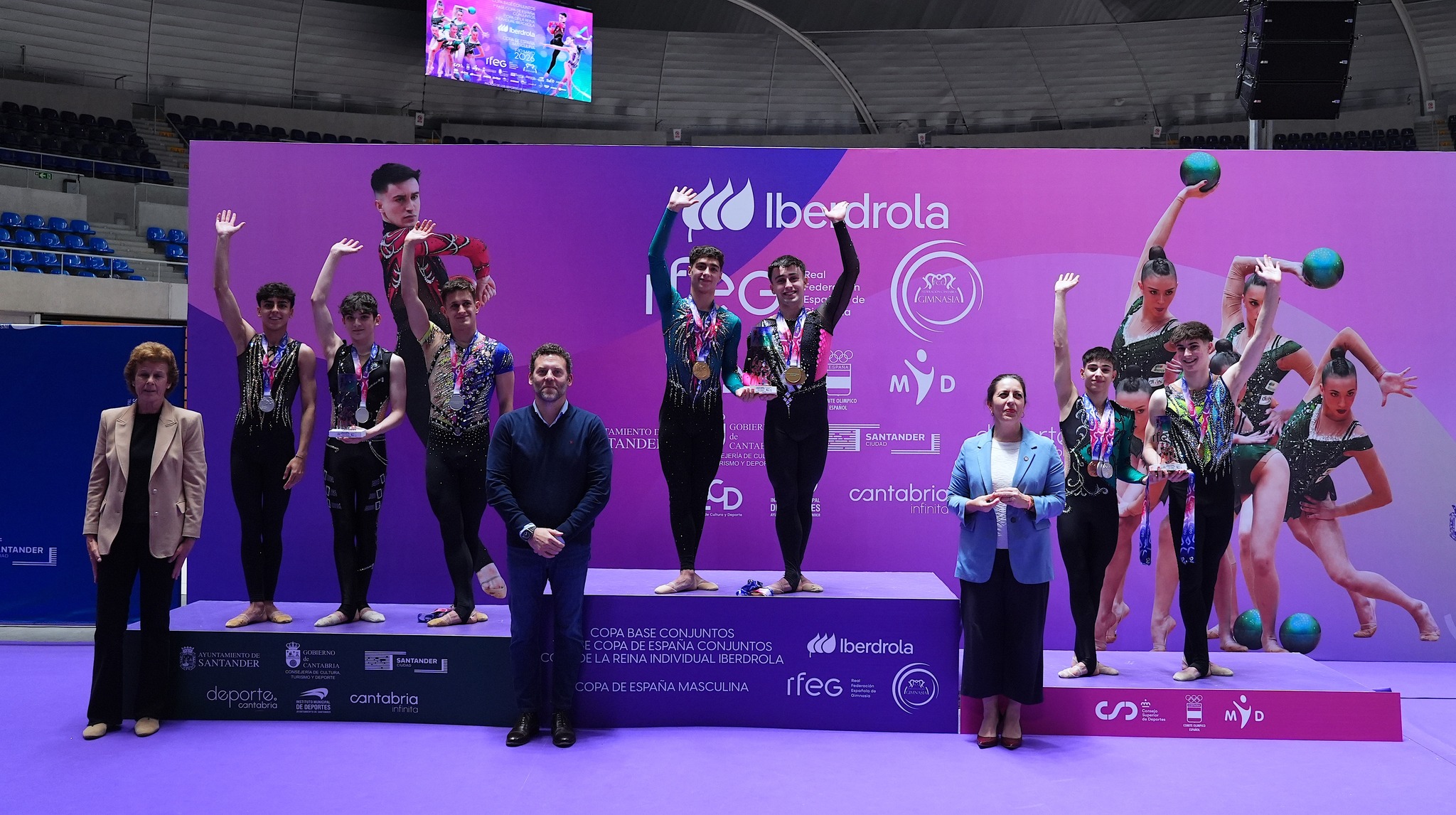 La gimnasia navarra sigue brillando a nivel nacional